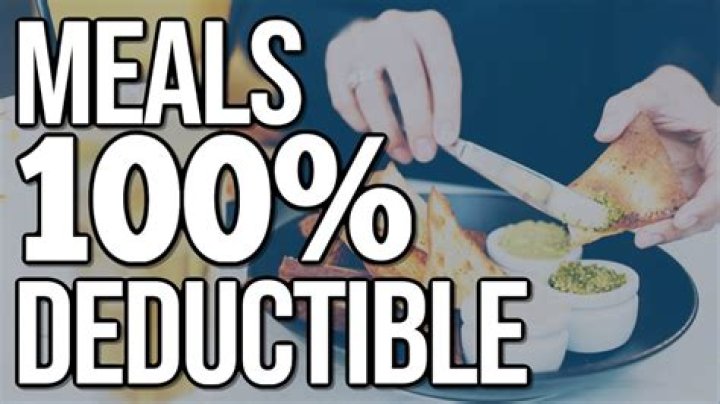 Are all meals 100 deductible in 2021?