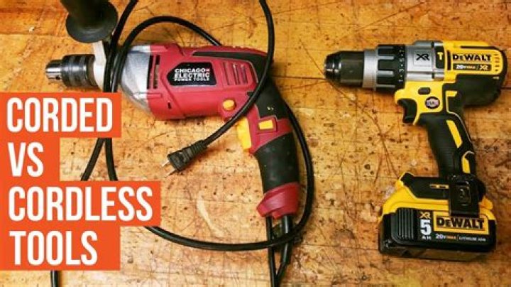 Are corded power tools more powerful than cordless?