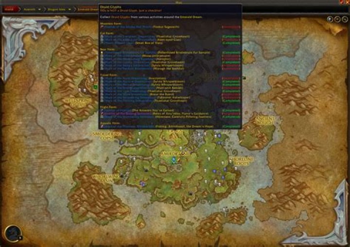 Are druid marks account wide?