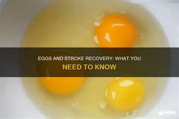 Are eggs good for stroke patients?