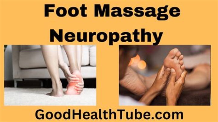 Are foot massages good for neuropathy?