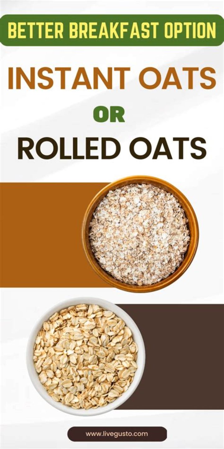 Are instant oats less healthy?