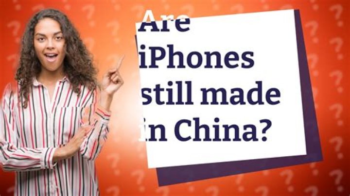 Are iPhones still made in China?