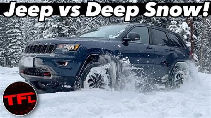 Are Jeep Cherokees good in snow?