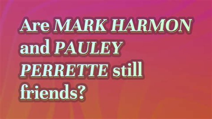 Are Mark Harmon and Pauley Perrette still friends?