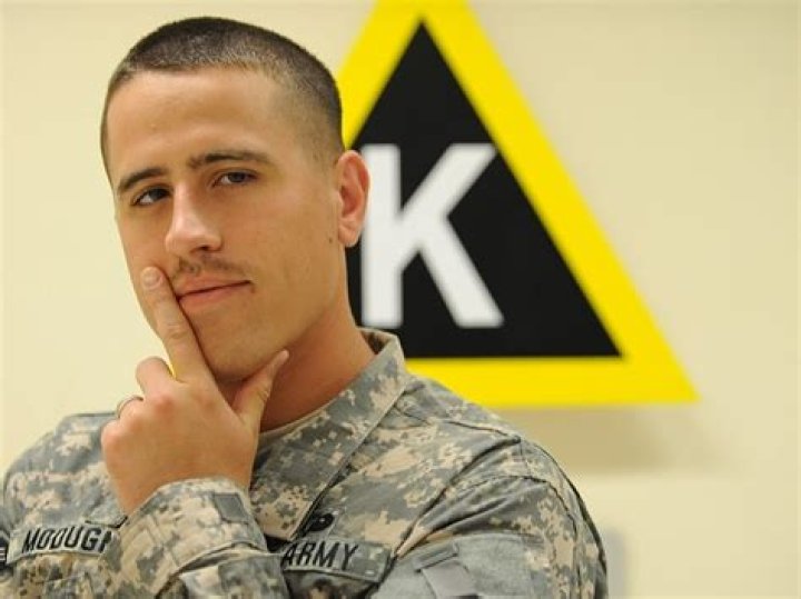 Are mustaches allowed in the Army?