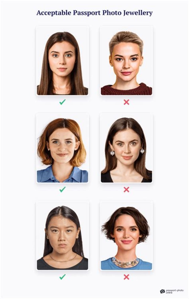 Are piercings allowed in passport photos Philippines?