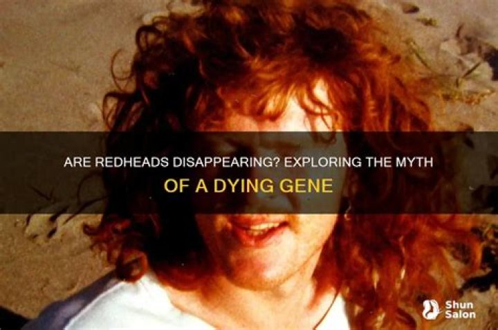 Are redheads dying out?