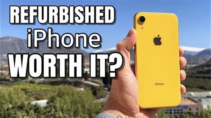 Are refurbished iPhones slower?