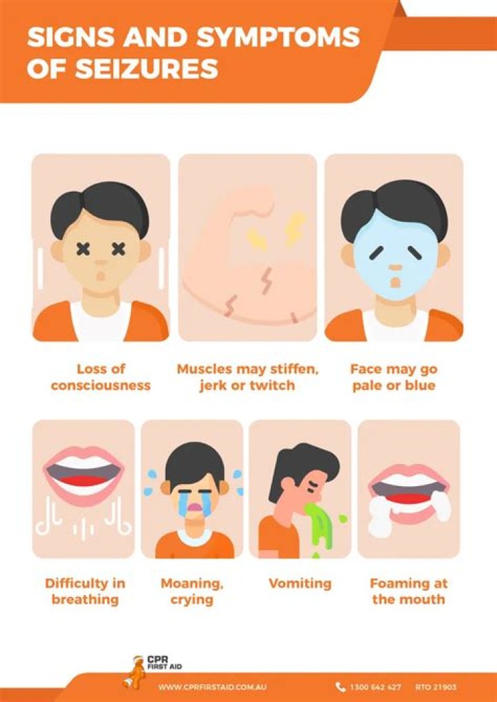 Are there any warning signs before a seizure?