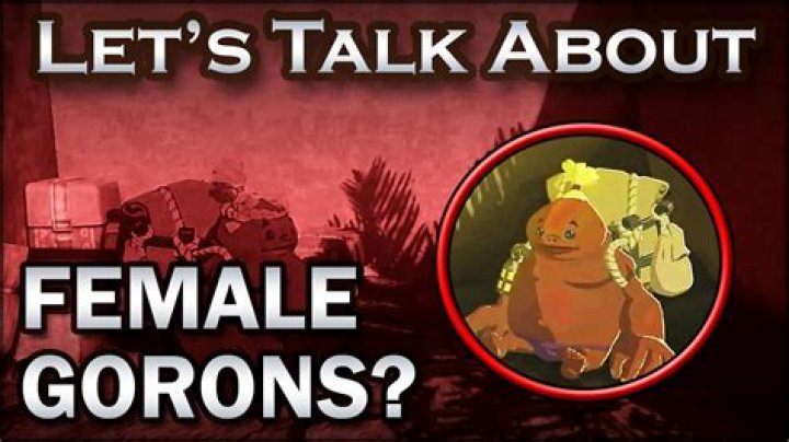 Are there girl Gorons?