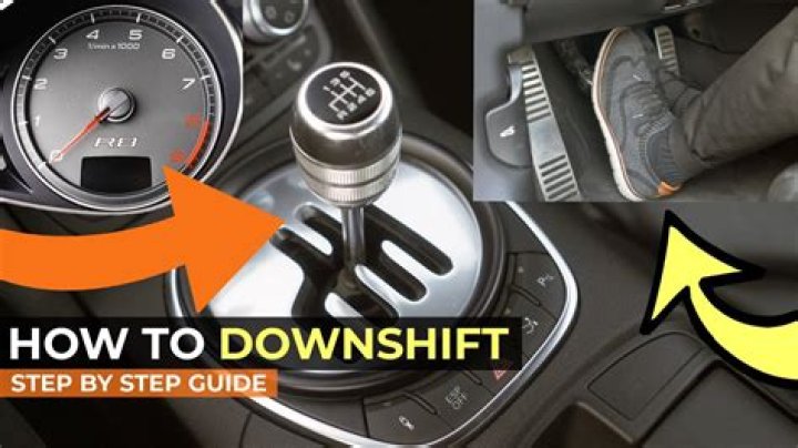 At what rpm do you downshift?