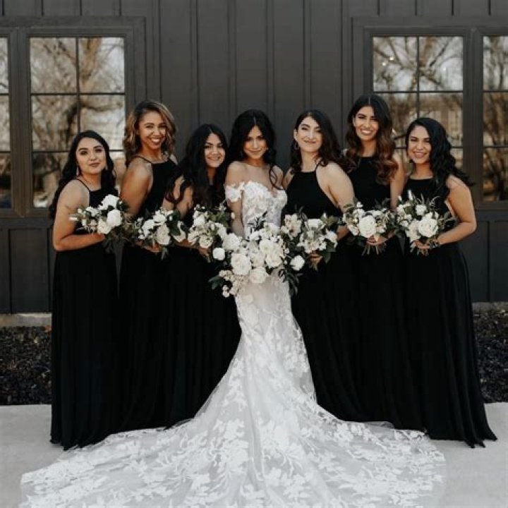 Can a bride wear black to her wedding?