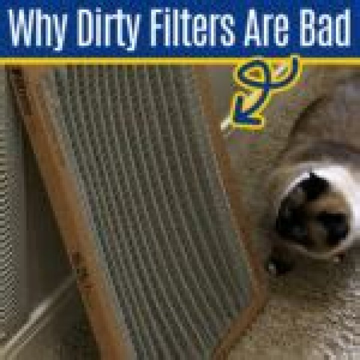 Can a dirty air filter cause AC not to cool?