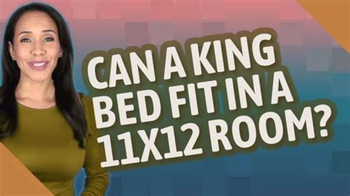 Can a king bed fit in a 11x12 room?
