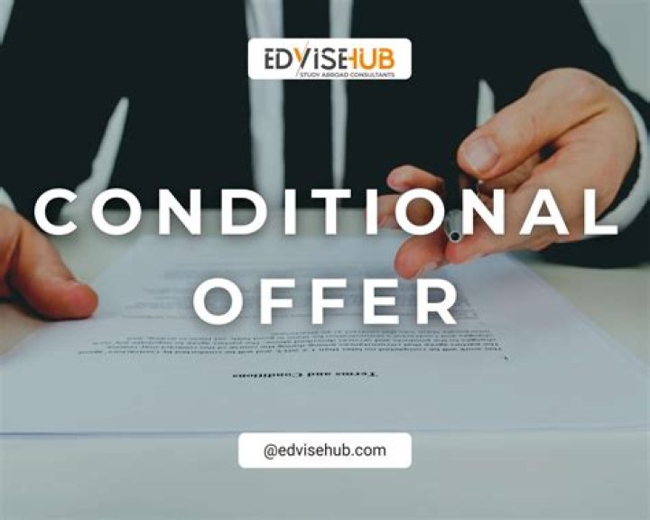 Can a seller back out of a conditional offer?