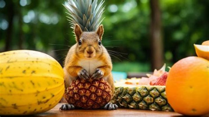 Can a squirrel eat pineapple?