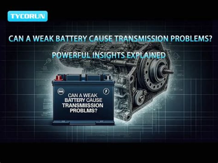 Can a weak battery cause weak spark?