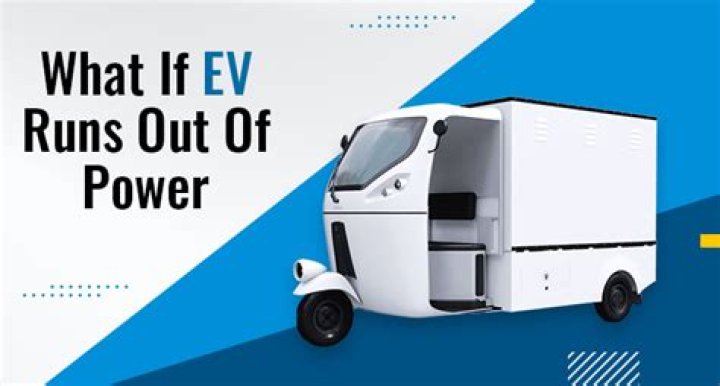 Can an electric car be towed if it runs out of power?