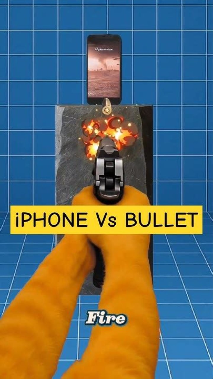Can an iPhone stop a bullet?