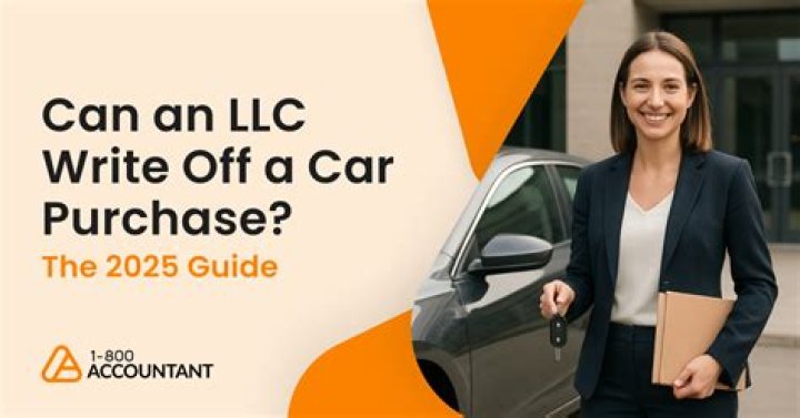 Can an LLC write-off a car purchase?
