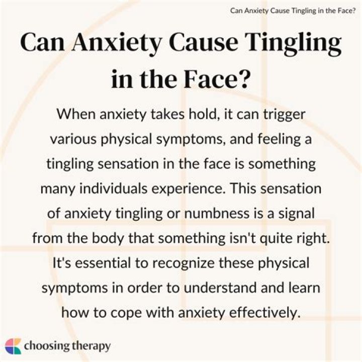 Can anxiety cause tingling?