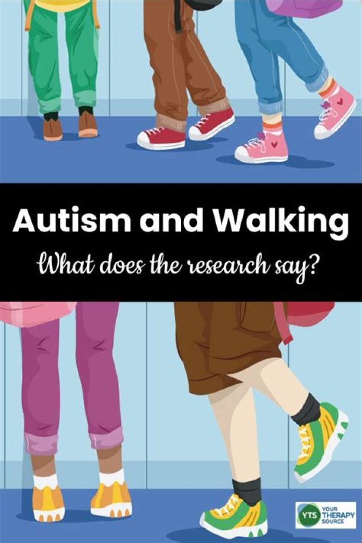 Can autism cause walking problems?