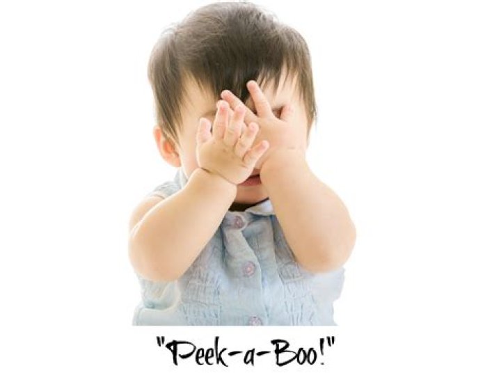 Can autistic child play peek a boo?