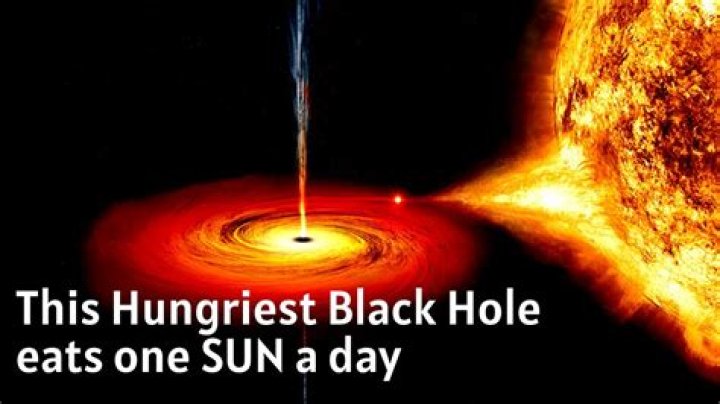 Can black hole eat Sun?