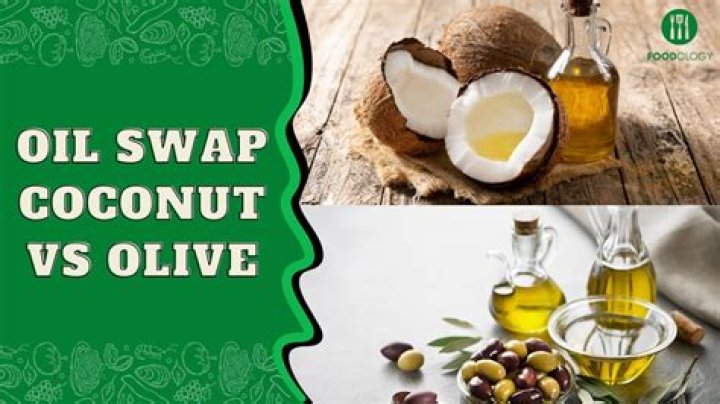 Can coconut oil replace olive oil?