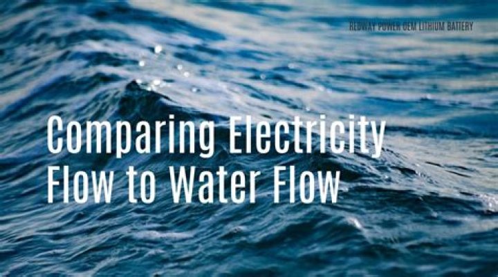 Can electricity flow water?