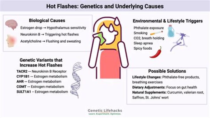 Can high TSH cause hot flashes?