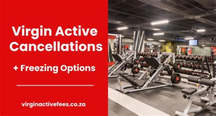 Can I cancel my Virgin Active gym membership online?