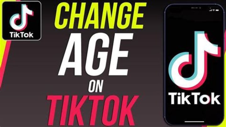 Can I change my age on TikTok?