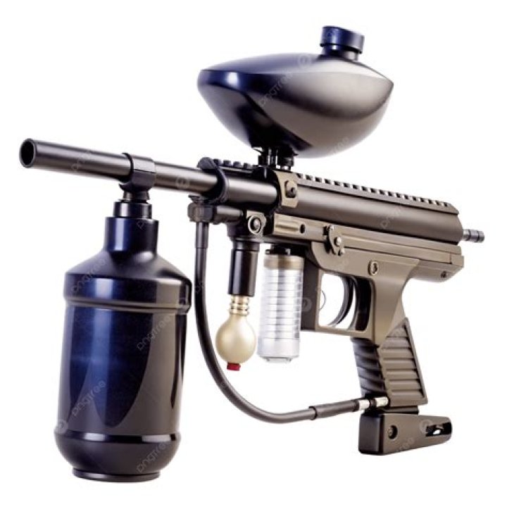 Can I clean my paintball gun with water?
