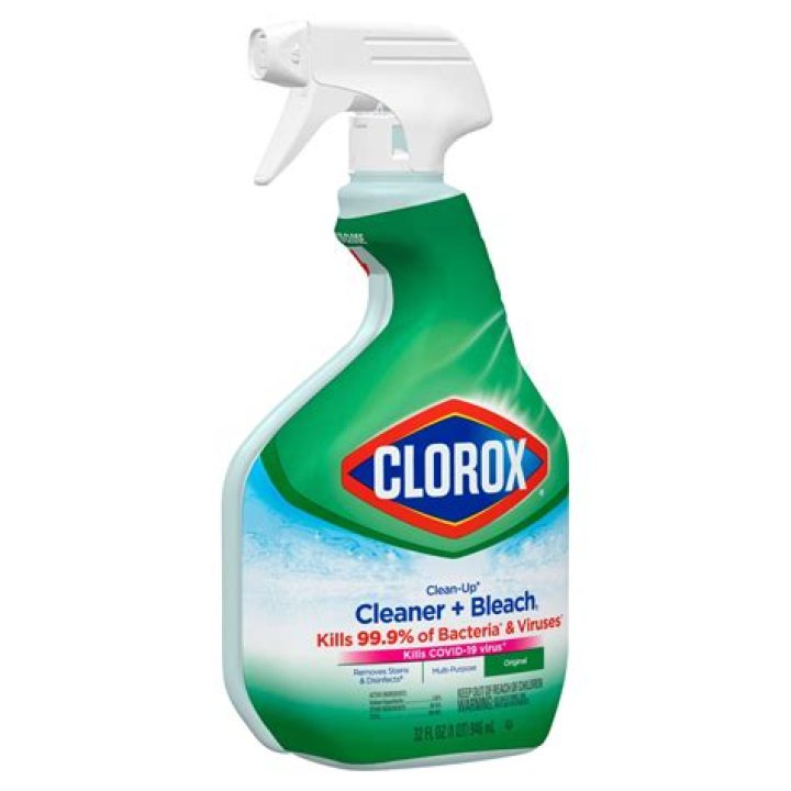 Can I clean my white shoes with Clorox?