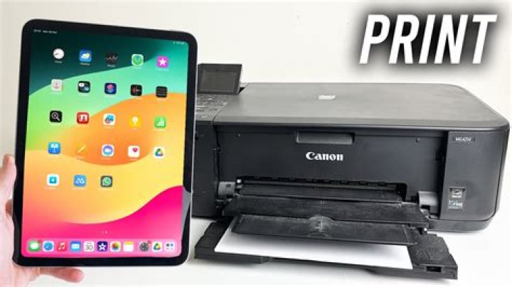 Can I connect my iPad to my printer with a USB cable?