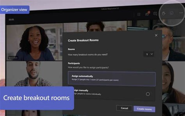 Can I create breakout rooms in Teams before meeting?