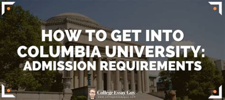 Can I get into Columbia with a 34 ACT?