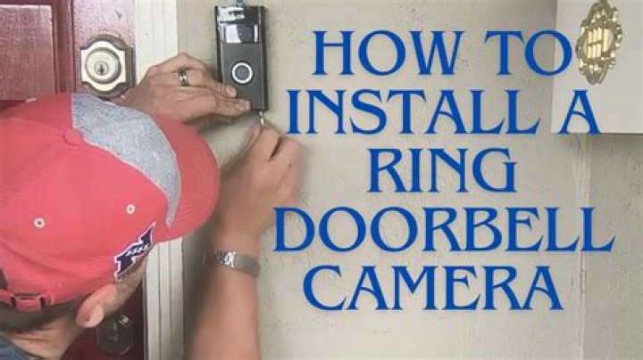 Can I install a Ring doorbell myself?