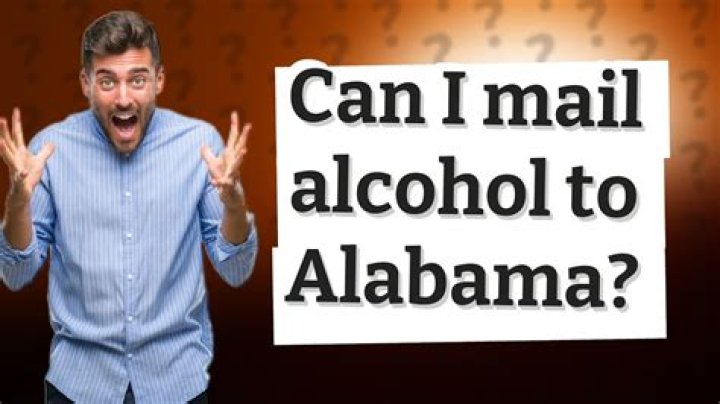 Can I mail alcohol?