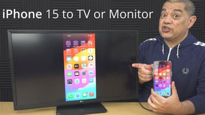 Can I plug my iPhone into my TV to stream?