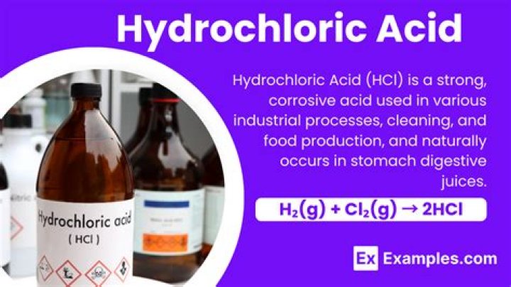 Can I pour hydrochloric acid down the drain?