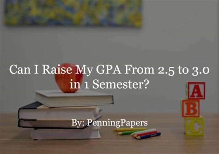 Can I raise my GPA from 2.6 to 3.0 a year?