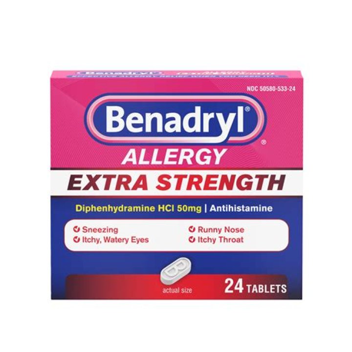 Can I take 100mg Benadryl?