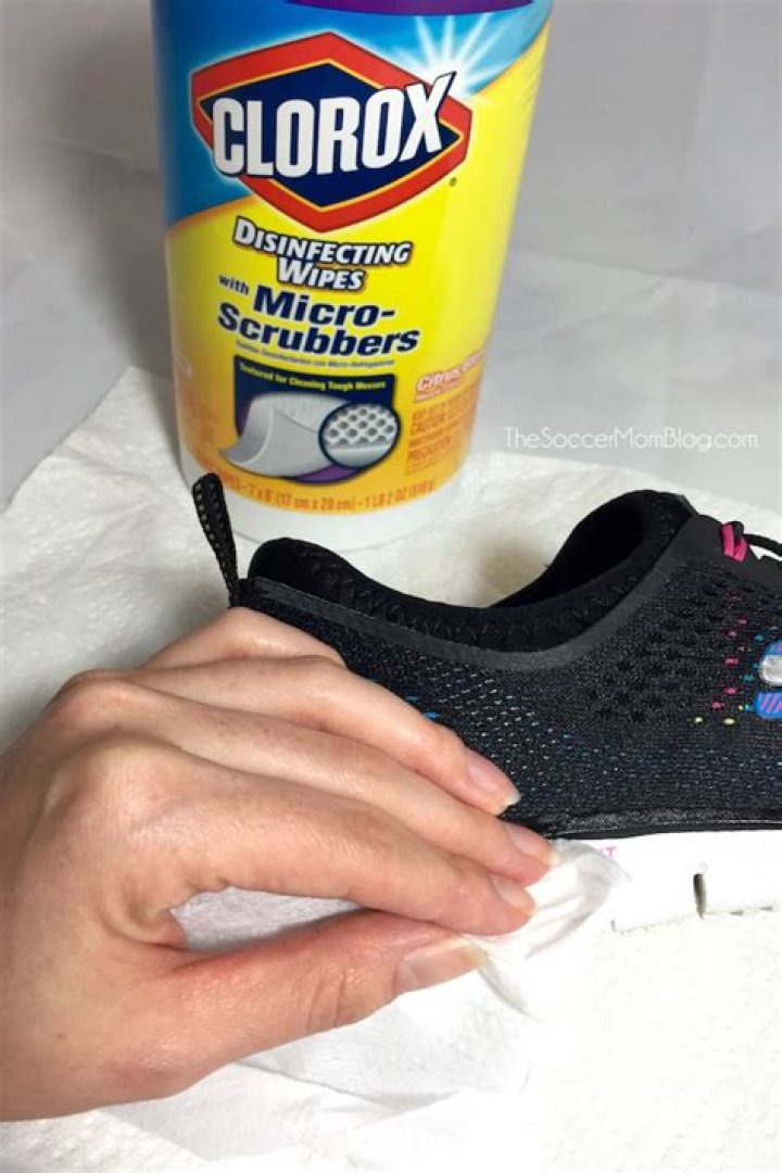 Can I use Clorox wipes on shoes?