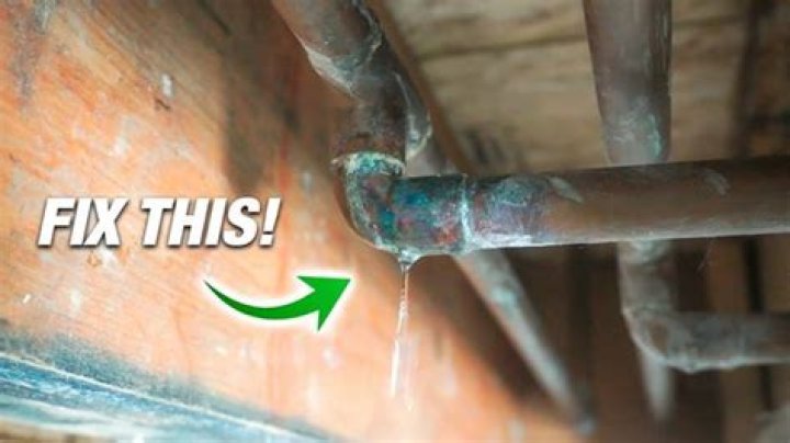 Can I use J-B Weld to fix a water leak?