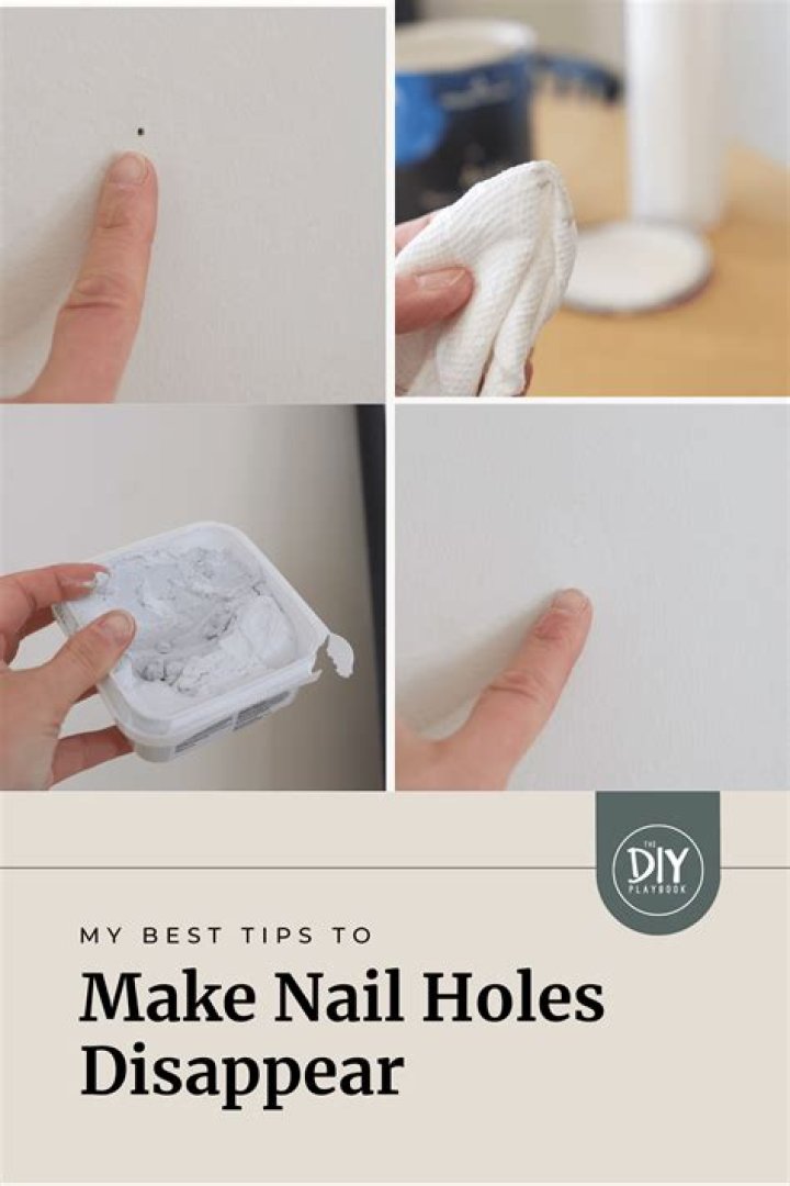 Can I use toothpaste to fill nail holes?