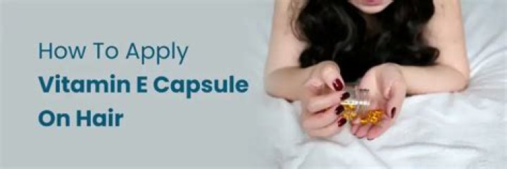 Can I use vitamin E capsule on my hair daily?