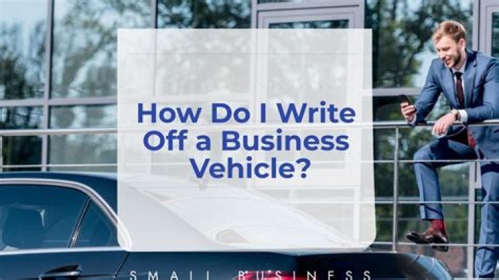 Can I write off my personal vehicle for business?